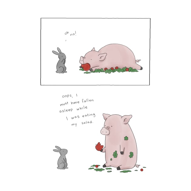 Pig Salad by Liz Climo