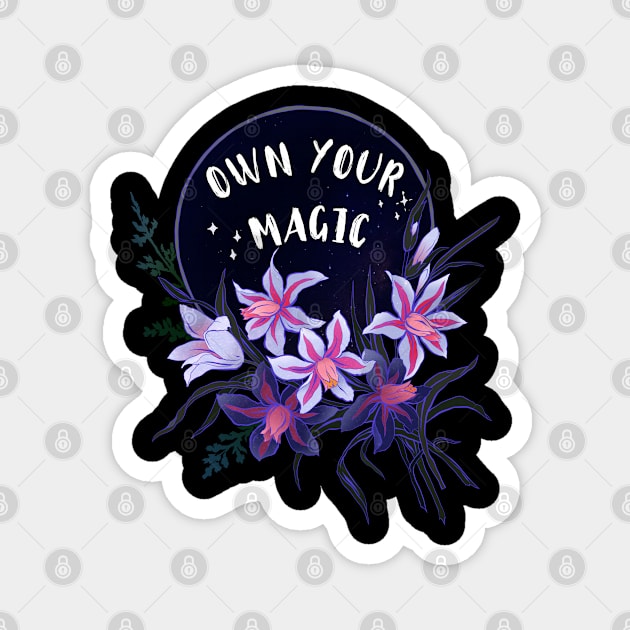 Own Your Magic Magnet by FabulouslyFeminist