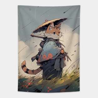 Zen Cat Tapestry