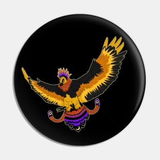 Phoenix Vulture Pin