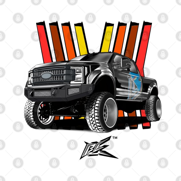 ford f350 hd truck black by naquash