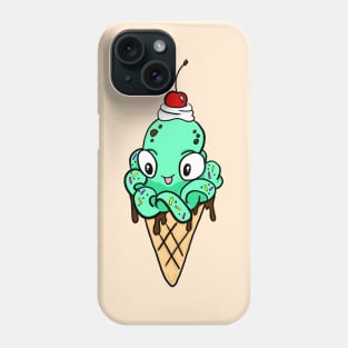 Mint Chip Octo-cone Phone Case