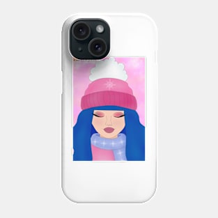 Winter Portrait Phone Case