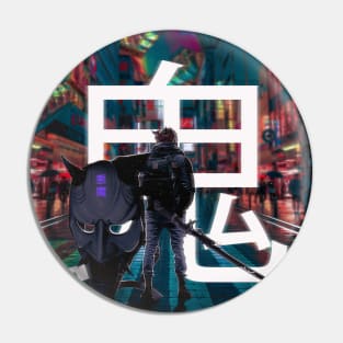 Neo Samurai Pin