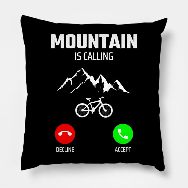 mtb Pillow by Mandala Project