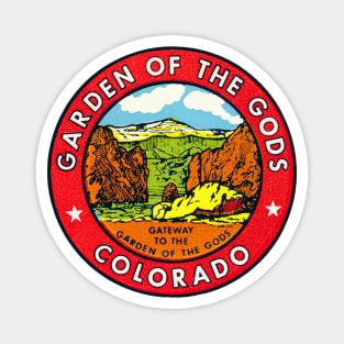 1950 Garden of the Gods Colorado Magnet