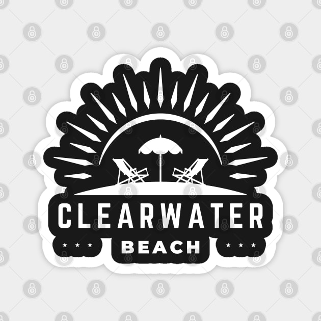 Clearwater Beach Florida Magnet by bougieFire