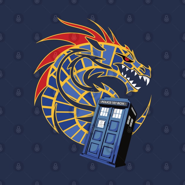 Dragon Carpet Con Whovian by Geektastic Designs