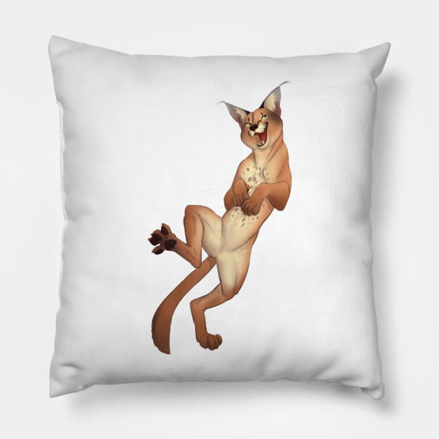 Caracal Pillow by PaulaBS