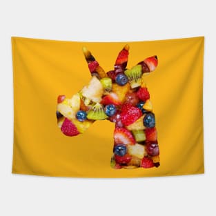 Unicorn Fruit Salad Tapestry