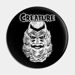 The Creature Fits Pin