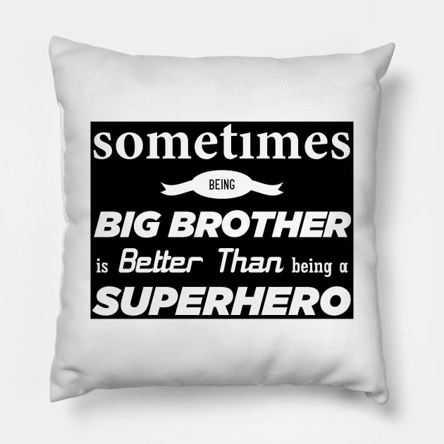 Brother Fever Pillow by designdaking