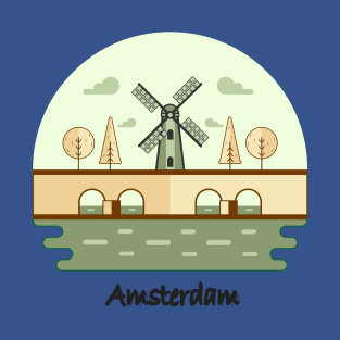 Amsterdam landmark T-Shirt