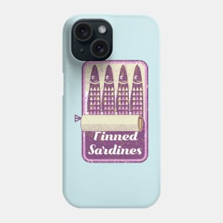 Tin of sardines Phone Case