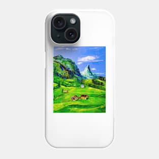 Switzerland. Alps Phone Case