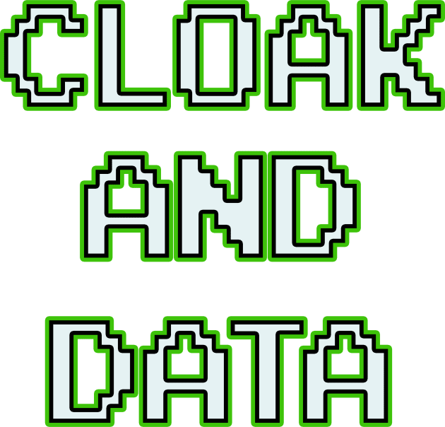 Cloak and Data by Basement Mastermind Kids T-Shirt by BasementMaster