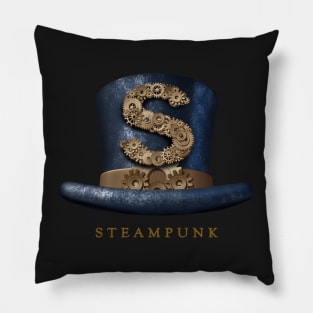 Steampunk Hat Pillow