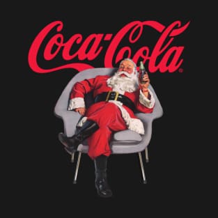 Coca Cola  Santa Holiday and Dinking T-Shirt