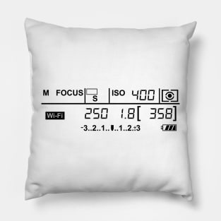 Camera Display Pillow