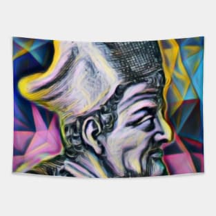 Lorenzo Valla Portrait | Lorenzo Valla Artwork 10 Tapestry