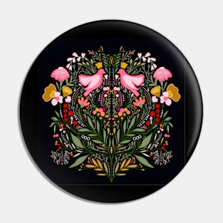 Botanical Prague Pin