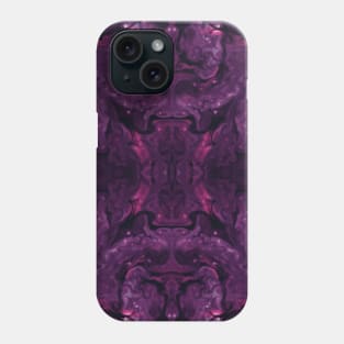 Pink/Purple/Black Ink Blot Phone Case
