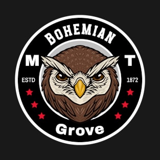 Bohemian Grove Owls T Shirt T-Shirt