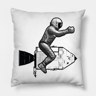 Astronaut Cowboy Pillow