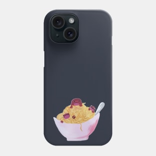 Spaghetti Meatball Frogs Only Phone Case