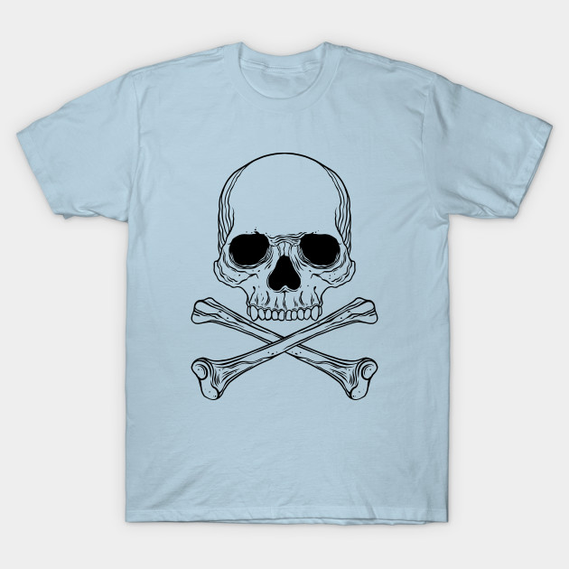 Discover Cross bones and skull - Skull And Crossbones - T-Shirt