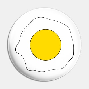 Sunny Side Up Egg Drawing Pin