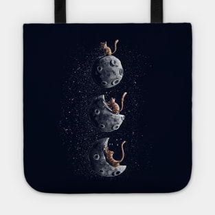 Scratching moon Tote