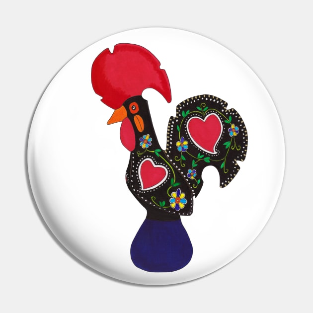 Portugal Galo Traditional Pin by paulnelsonesch