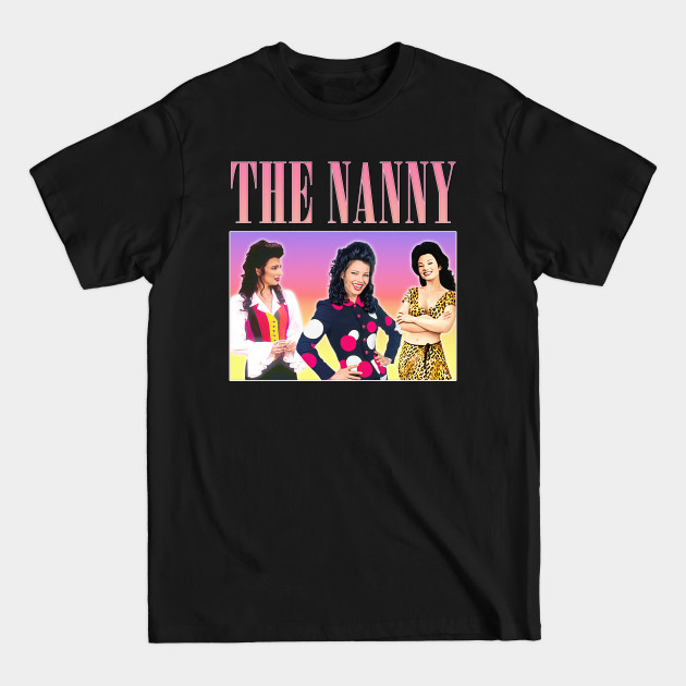 The Nanny - 90s Style Retro Aesthetic Fan Art Design - The Nanny - T-Shirt