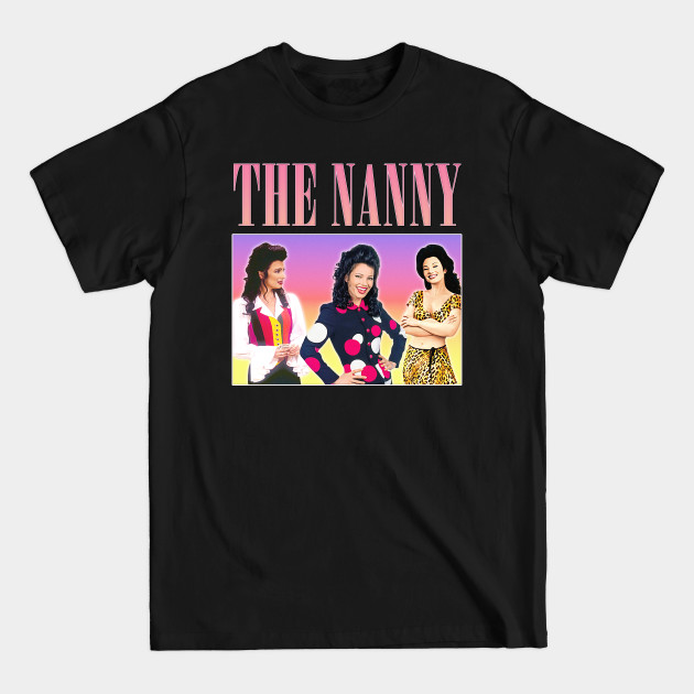 Discover The Nanny - 90s Style Retro Aesthetic Fan Art Design - The Nanny - T-Shirt