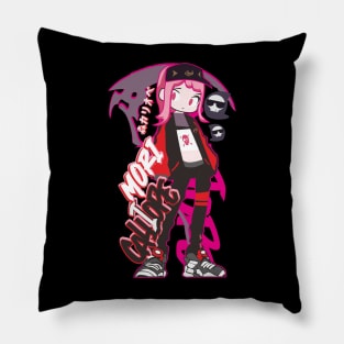 Chibi Mori Calliope Pillow