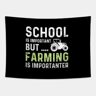 Funny farming men farm animal christmas vegetable farmer dad Tapestry