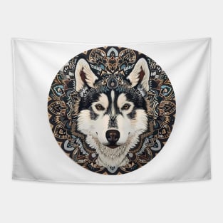 Mandala - Husky Tapestry