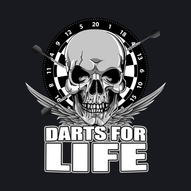 Darts for life by Foxxy Merch