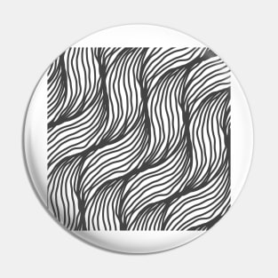 Abstract strips Art Black and white Pin