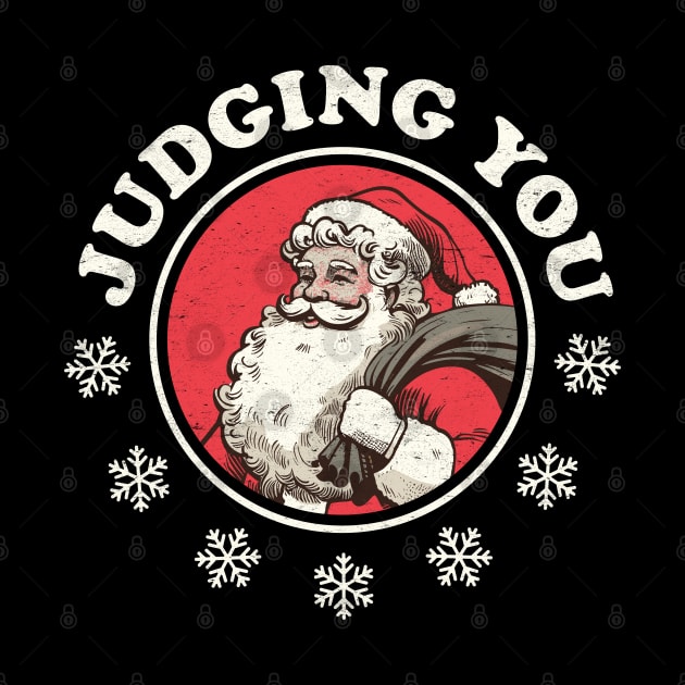Judging You - Funny Christmas Santa by TwistedCharm