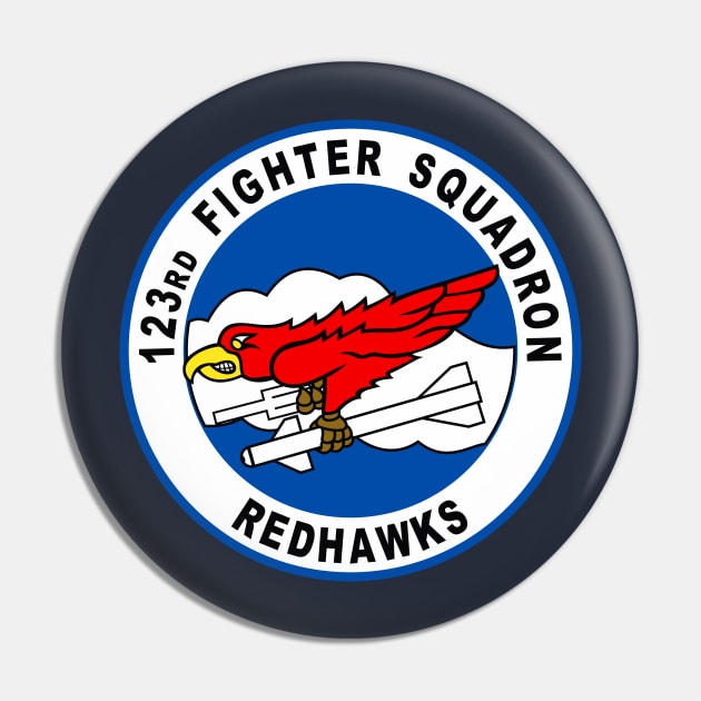 123rd Fighter Squadron Pin by MBK