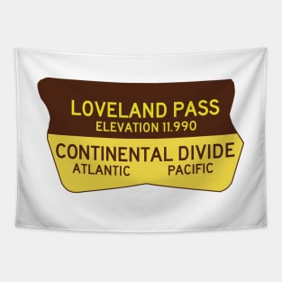 Loveland Pass Colorado Continental Divide CO Tapestry