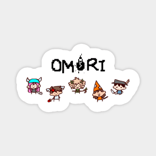 Chibi Sprites (Omori) Magnet