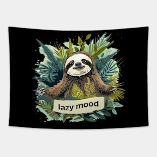 lazy mood Tapestry