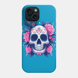 sugar skull Phone Case