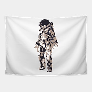 Astronaut Space Concept Fantasy Artsy Style Tapestry