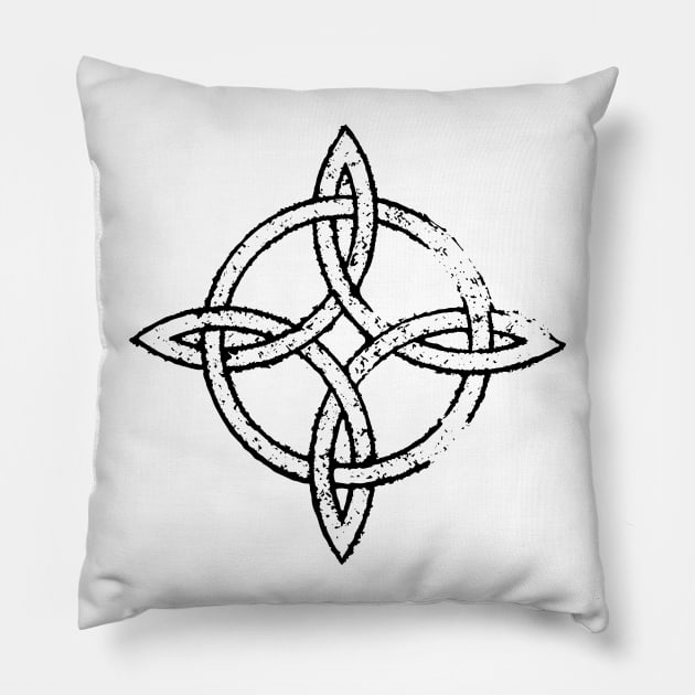 Witch's Knot Pillow by CelestialStudio