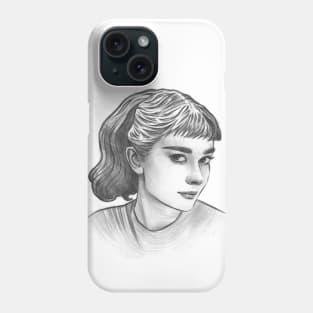 Audrey Hepburn Phone Case