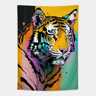 Urban Tiger Tapestry